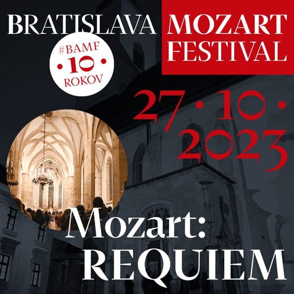 Mozart: Requiem v rámci Mozart Festivalu