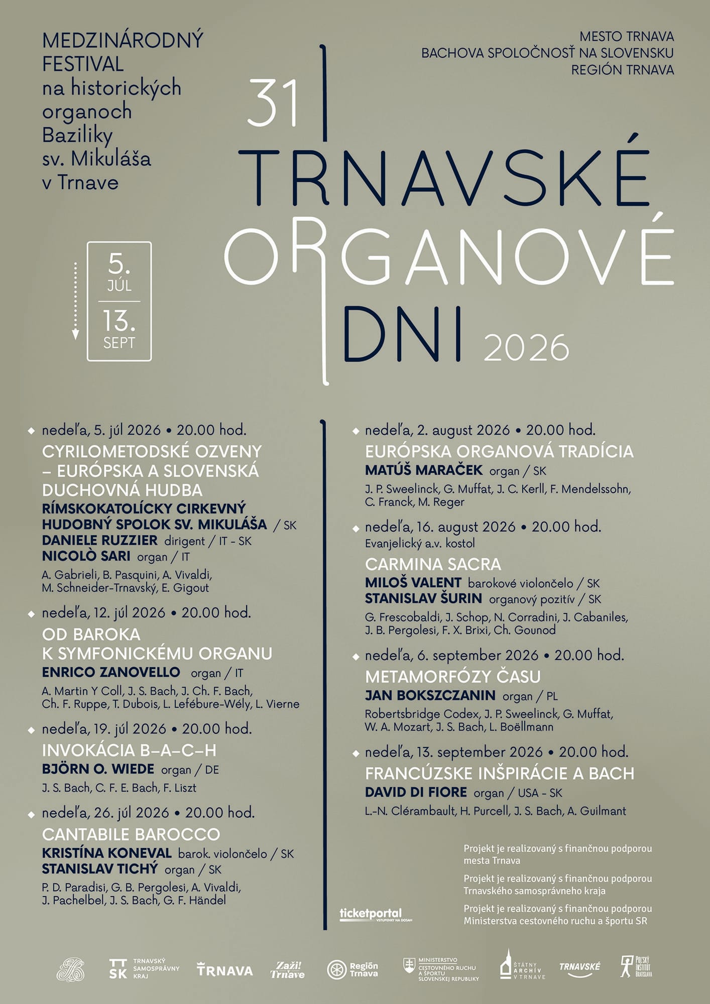 trnavske organove dni